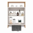 thumbnail image 1 of Organizador Estanteria Flotante Dakota Color Duna Blanco cafe, 1 of 8