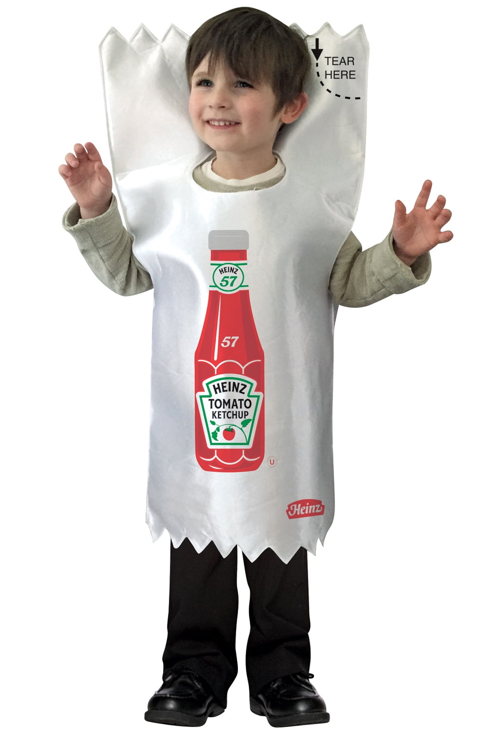 Infant Ketchup Packet Costume