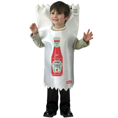 Heinz Ketchup Packet Toddler Halloween Costume