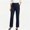 Navy womens pants 05, variant on MMJ Dress Pants for Women, High Waisted Solid Color Trousers with Pockets, Soft Stretch Fabric, Full Length Straight Leg Casual Office Pants