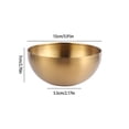 thumbnail image 3 of Stainless Steel Mixing Bowl, Large Metal Salad Bowl for Kitchen, Durable Food Prep Bowl, Versatile Kitchen Essentials, Non-Rust Mixing Bowl, Easy to Clean Stainless Steel Bowl, 3 of 6