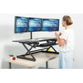thumbnail image 3 of Quick Sit Stand Up Computer Workstation Riser, 3 of 6