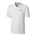 thumbnail image 2 of Men's Cutter & Buck White Virginia Tech Hokies Big & Tall Forge Stretch Polo, 2 of 3