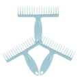 thumbnail image 4 of Miangastore Dust Removal Comb Sky-Blue Handheld Broom Cleaning Comb 3Pcs, 4 of 9