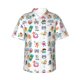 thumbnail image 1 of Balery Hello Summer Cat Camisas hawaianas de manga corta para hombre, camisas playeras de corte holgado, camisas de vacaciones con botones,Large, 1 of 7