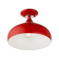 thumbnail image 2 of Livex Lighting - Amador - 1 Light Semi-Flush Mount In Transitional Style-9, 2 of 8
