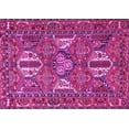 thumbnail image 1 of Ahgly Company Indoor Rectangle Persian Pink Traditional Area Rugs, 6' x 9', 1 of 4