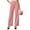 Pink #50, variant on KDDYLITQ Dress Pants Women Straight Wide Leg Pants High Waist Plus Size Trousers Office 2025 Slacks with Pocket Sky Blue M