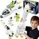 thumbnail image 1 of Space Rocket Ship Toys AuntyFey para niños con 2 astronautas de 3 a 7 años, 1 of 7