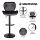 thumbnail image 4 of Set De 4 Bancos De Cocina Barra Silla Taburete Respaldo Alto, 4 of 8