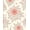 Pink, Pattern 1, variant on ODIKA 4'x6' Machine Washable Non-Slip Area Rug, Mystical Enchanted Garden Botanical Whimsical Ethereal Delicate High Traffic Rug, Pink, 541960