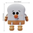 thumbnail image 5 of Atenuación Toast Lámpara Soporte para teléfono Tostadora Pan Lámpara Regalo de cumpleaños Niñas Niños Adolescentes Tmvgtek Para estrenar, 5 of 5