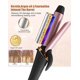 thumbnail image 3 of Mini Curling Iron for Short Hair Dual Voltage Travel Hair Curler Fast Heating Auto ShutOff 1 Inch Black, 3 of 4