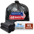 thumbnail image 1 of Bolsas de basura Reli. Paquete SuperValue de 95 galones, resistentes, 68, 1 of 6