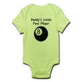 thumbnail image 1 of CafePress - Daddys Little Pool Player Body Suit - Baby Light Bodysuit, 1 of 1