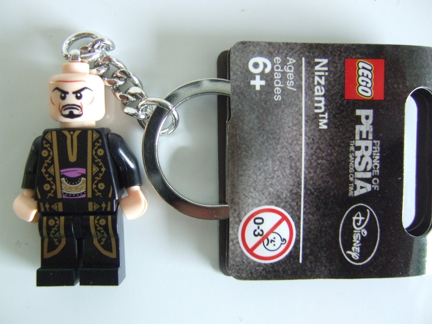 LEGO ® Prince of Persia Porte Clé-Nizam-NEUF /& neuf dans sa boîte 852941