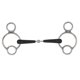 thumbnail image 1 of Equirubber - Bocado de Caballo Articulado Universal Equikind+ (Plateado, Negro), 1 of 2