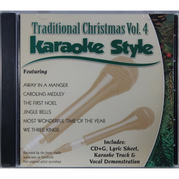 Traditional Christmas Volume 4 Daywind Christian Karaoke Style NEW CD G 6 Songs