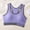 Purple, variant on Yoga Bras for Women Wide Strap Racerback Sports Bra Seamless Back Support Everyday Tshirt Bra