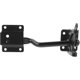 thumbnail image 5 of Heavy Duty Gate Latch for Wooden and Metal Fences Doors Made of Carbon Steel Black Color, 5 of 5