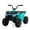 Green, variant on Sakiyr 12V Kids Ride On ATV, Battery Powered Electric Vehicle with Led Light, 4-Wheeler Quad ATV Play Car 2 Speeds for Boys Girls