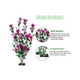 thumbnail image 3 of 30 Pcs Plantas Artificiales Decorativas Acuario Pecera Malubero Multicolor, 3 of 5