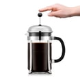 thumbnail image 4 of 12c 51oz French Press Coffee Maker: Stainless Steel, Dishwasher-Safe, Manual, BPA-Free, 4 of 5