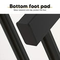thumbnail image 2 of Double Rail Clothes Rack, Clothes Hanging Rack, Heavy Duty Clothes Drying Rack, Free Standing Garment Rack for Clothes Storage, Metal Double Rod Clothing Garment Rack Coat Rail Black, 2 of 8