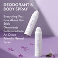 thumbnail image 2 of Desodorante y spray corporal nativo de lila y té blanco, 50 ml, 2 of 7
