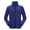 Dark Blue, variant on Lovskoo 2024 Womens Winter Coats Polar Fleece Thick Thermal Outdoor Long Sleeve Charging Recreation Jacket with Pockets Black