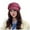 Red, variant on HNMKIU Stylish Newsboy Beret Winter Hat for Women Fashion Cabbie Painter Cap Elegant Headwear Coffee,One Size