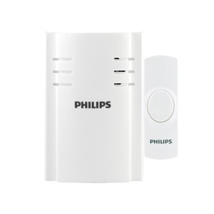 Philips Plug-in 2-Melody Doorbell Kit, White