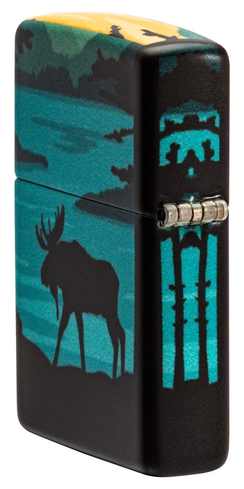 Zippo Moose Landscape 540 Color Design Pocket Lighter