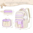 thumbnail image 2 of Inadays School Backpack Set Cute Bookbag With Lunch Bag Pencil Case Set for Elementary Preschool Middle, 2 of 7