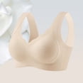 thumbnail image 2 of STARLAN Seamless Bras for Women Lift Wireless Everyday Bras Back Closure Wide Strap Supportive Jelly Bralette Underwear, 2 of 5