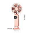 thumbnail image 3 of Dvkptbk Outdoor Fans Outdoor Fan Large-Capacity Folding Multi-Functional Home Office Multipurpose Mini Fan with Mountaineering Buckle Mute Wind Production Home Essentials, 3 of 7