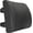 Dark Grey Velour, variant on Ergonomic Memory Foam Lumbar Support Pillow for Office and Car Seat, Adjustable Straps, Breathable Washable Cover Back Cushion