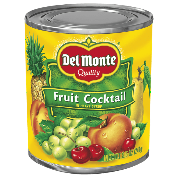Del Monte Fruit Cocktail in Heavy Syrup, 8.5 oz Can - Walmart.com