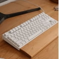 thumbnail image 2 of Wooden Keyboard Wrist Rest - Ergonomic, Comfortable, Anti-Slip | Support for Mechanical Keyboard & Mouse, All-Gender, 2 of 3