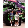 thumbnail image 6 of Monster Jam Boys V Neck Graphic Football Jersey and Shorts Set, Sizes 4-16, 6 of 11