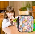 thumbnail image 6 of Haosy Smiling Cat Star Heart Reusable Lunch Box Men/Women Insulated Lunch Bag for School Picnic Travel, 6 of 6