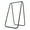 Black, variant on Qiuikloi Hammock Chair Stand Heavy-Duty Steel Hammock Stand for Outdoor Indoor Swing Stand Load 300lbs（Stand Only）