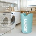 DOKEHOM 90L Large Laundry Basket, Collapsible Laundry Bag, Foldable