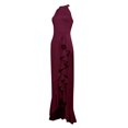 thumbnail image 4 of Icvfdpl Wedding Guest Dresses For Women Split Sleeveless Slim Fit Ruffle Long Party Dress, 4 of 4