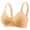 Yellow, variant on Wancir Women's Underwear Women's Thin Wireless Bra XL Solid Color Bra