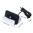 thumbnail image 2 of Estbridge Type C Charger Stand Charger Desktop Charger Type-C Interface Silver, 2 of 8