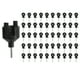 thumbnail image 1 of Aislador autorroscante, 50 piezas Aislador de cerca eléctrica Poste de anillo de cerca Aislador de poste de madera Aisladores de anillo atornillados de cerca eléctrica Construcción robusta, 1 of 8