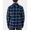 thumbnail image 2 of Rip Curl Men’s Coffs Regular-Fit Plaid Flannel Shirt (Navy, Medium S/S), 2 of 3