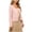 Pink, variant on Womens Button Open Front Knit Cardigan, Long Sleeve Casual Cropped Sweater Coat with Side Pockets, Breathable Beach Daily Layering Jacket (Gray,S)