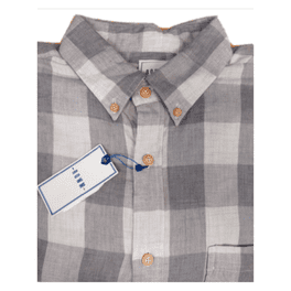 Coevals Club Men's Western Plaid Pearl Snap Shirt - Short Sleeve, Two Pocket, Casual Button-Down (Red/White, 3XL)